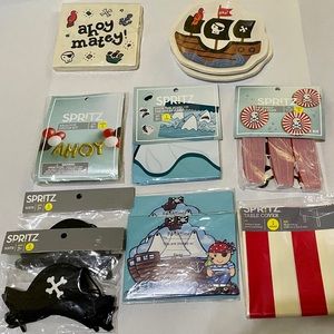 Pirate Theme Birthday Party Set